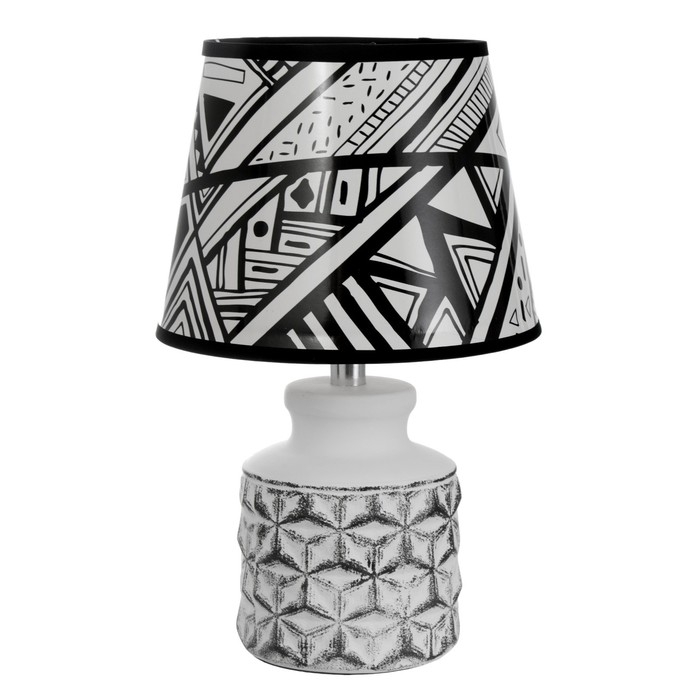 Настольная лампа Настольная лампа "Гетте" Е14 15Вт черный 31х20х20см RISALUX