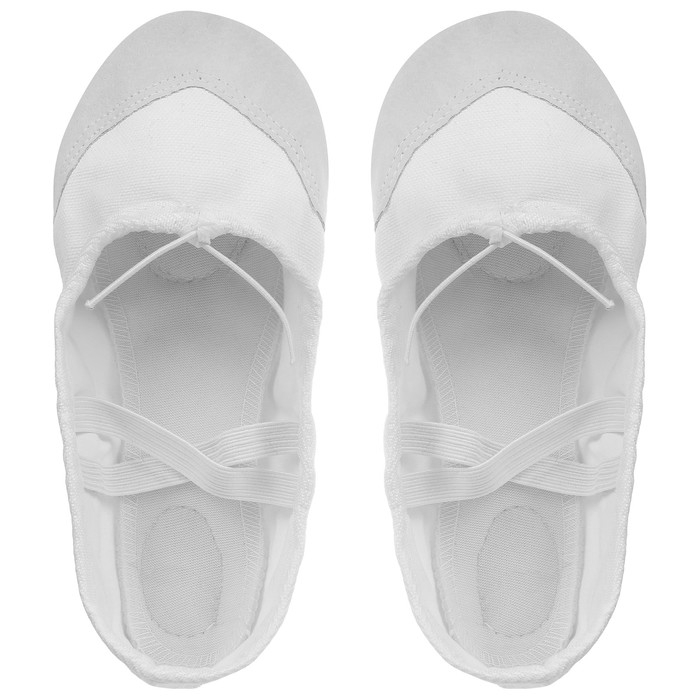 Балетки спортивные, р. 31, длина стопы 19,5 см, цвет белый Балетки спортивные, р. 31, длина стопы 19,5 см, цвет белый