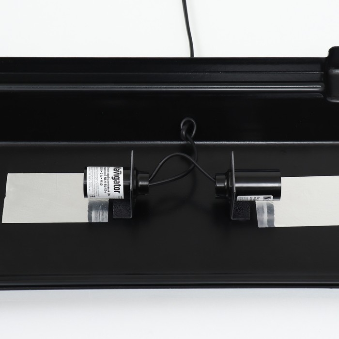 Аквариум Прямоугольный Аквариум Прямоугольный "Атолл" с крышкой, 40 литров, 55 х 21 х 35/40 см, беленый дуб