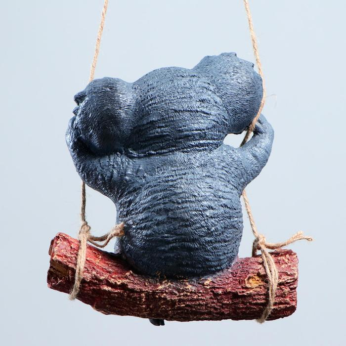 Подвесной декор  Подвесной декор "Коала на бревне" 24х15х25см