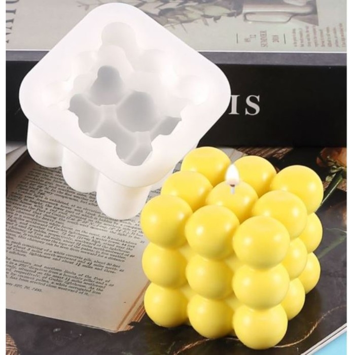 Молд силикон Молд силикон "Куб из шаров" 6х7,5х6 см