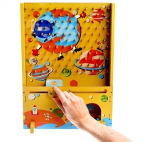 Развивающая игра «Космический метеорит» 25 шариков, 43 × 29,5 × 4 см