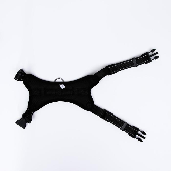 Шлейка К7 мягкая светоотражающая, размер S, ОГ 44-55 см, вес 5-9 кг, голубая хаки Шлейка К7 мягкая светоотражающая, размер S, ОГ 44-55 см, вес 5-9 кг, голубая хаки