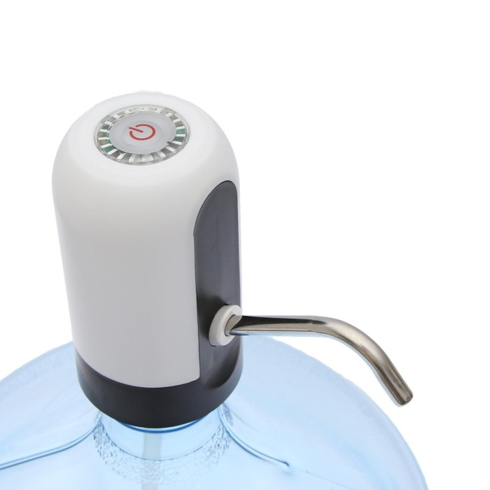 Помпа для воды Luazon LWP-05, электрическая, 4 Вт, 1.2 л/мин, 1200 мАч, от АКБ, белый Помпа для воды Luazon LWP-05, электрическая, 4 Вт, 1.2 л/мин, 1200 мАч, от АКБ, белый