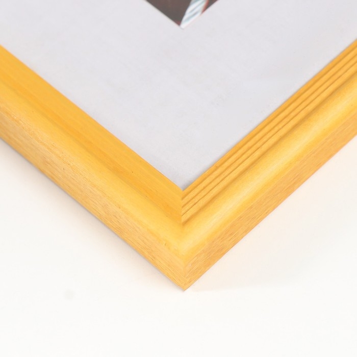 Фоторамка дерево Фоторамка дерево "Image Art" С18 20х20 см,(пластиковый экран), янтарь