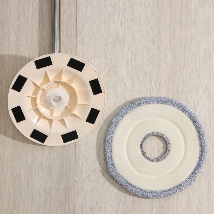 Швабра с отжимом и ведро Доляна, 42,5×29×18 см, 14 л, телескопическая ручка 80 - 110 см Швабра с отжимом и ведро Доляна, 42,5×29×18 см, 14 л, телескопическая ручка 80 - 110 см