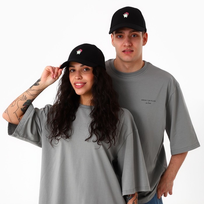 Кепка мужская «Лягушка», цвет чёрный, р-р 56