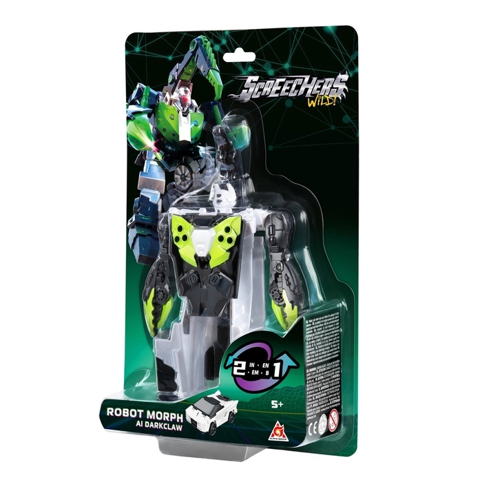 Машинка - трансформер Дикие Скричеры «Робот Дарккло S5» Машинка - трансформер Дикие Скричеры «Робот Дарккло S5»
