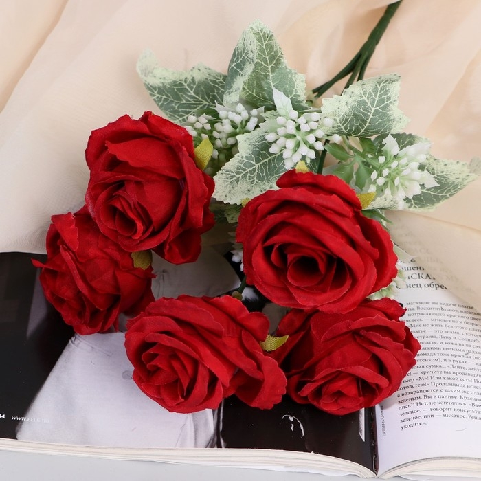 Букет Букет "Роза Ловэль" 5х27 см, микс