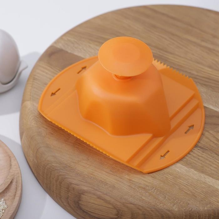 Овощедержатель компактный, пластиковый, цвет оранжевый Овощедержатель компактный, пластиковый, цвет оранжевый