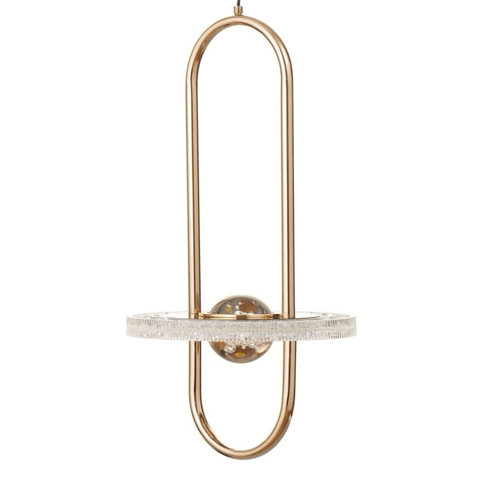 Светильник BayerLux "Имон" 16Вт LED золото 19,5х19,5х37см