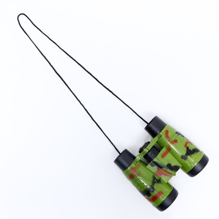 Бинокль 4х, детский, пластик, резина, микс, 10х11 см Бинокль 4х, детский, пластик, резина, микс, 10х11 см