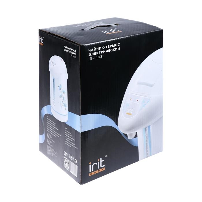 Термопот Irit IR-1403, 3 л, 750 Вт, рисунок  Термопот Irit IR-1403, 3 л, 750 Вт, рисунок "ромашки"