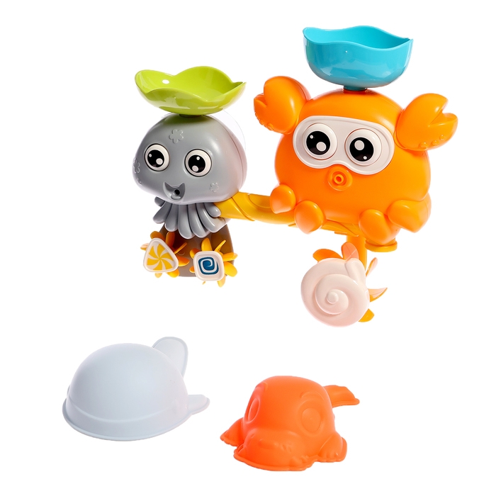 Игрушка для ванны «Весёлые друзья», цвета МИКС Игрушка для ванны «Весёлые друзья», цвета МИКС