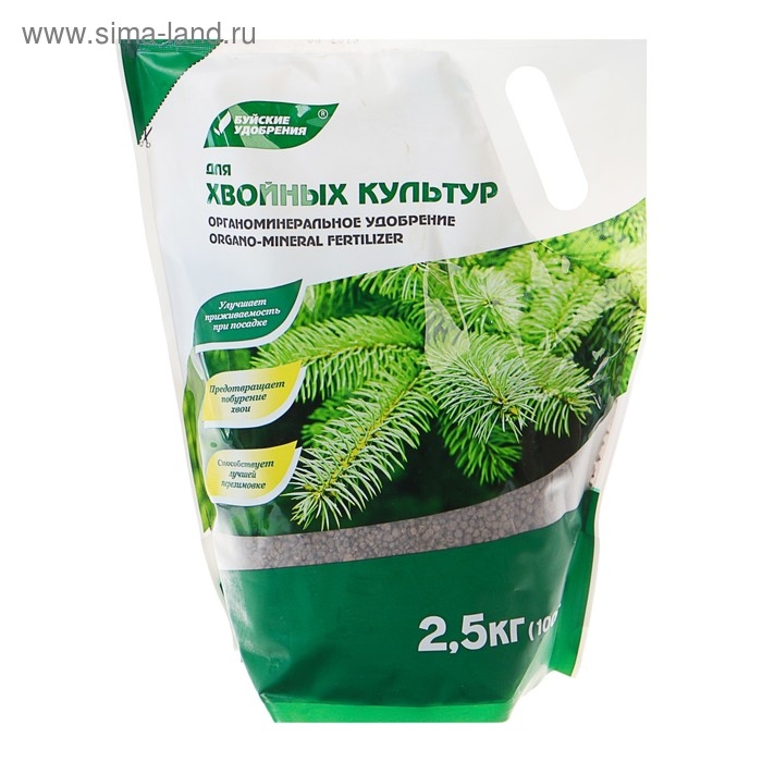 Удобрение органоминеральное  Удобрение органоминеральное "Хвойное", 2,5 кг