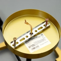 Люстра 2427// E27 40Вт черно-бронзовый 61х61х25,5 см BayerLux