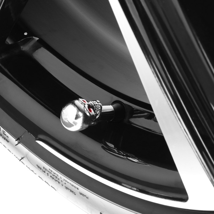 Колпачок на вентиль TORSO, Череп, хром, набор 4 шт Колпачок на вентиль TORSO, Череп, хром, набор 4 шт