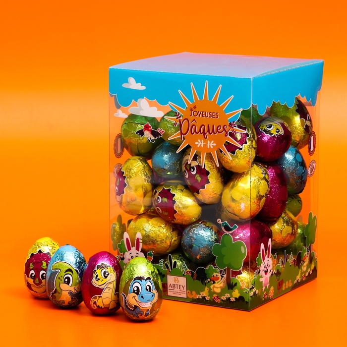 Набор шоколад молочный ЯЙЦО Набор шоколад молочный ЯЙЦО "Динозавр" 12,5 г