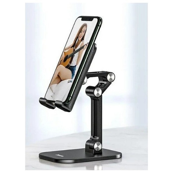 Держатель для мобильных устройств Hoco PH34, для диагонали 4.7-13 Держатель для мобильных устройств Hoco PH34, для диагонали 4.7-13", черный