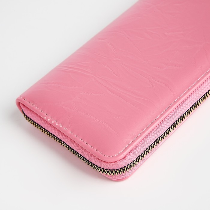 Кошелёк на молнии, цвет розовый Кошелёк на молнии, цвет розовый