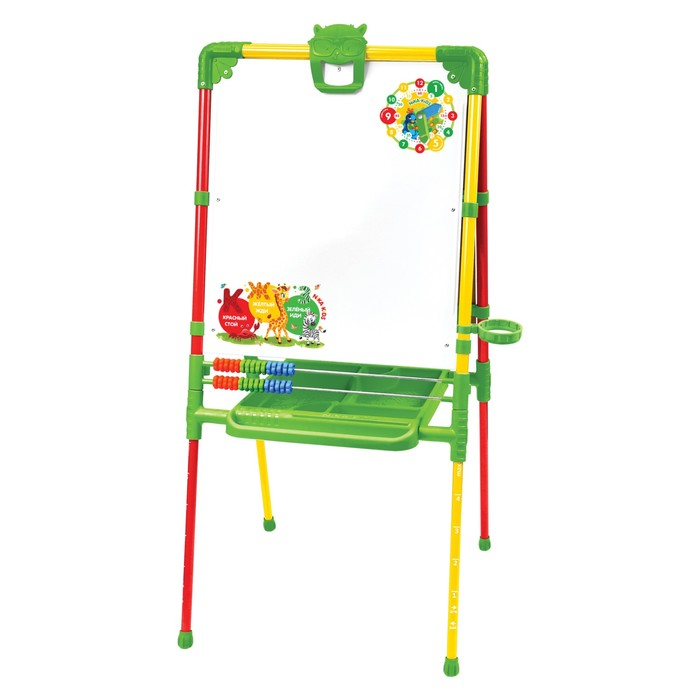 Мольберт детский, двусторонний «Светофор», регулируется по высоте, размер 755 × 516 × 70 мм Мольберт детский, двусторонний «Светофор», регулируется по высоте, размер 755 × 516 × 70 мм