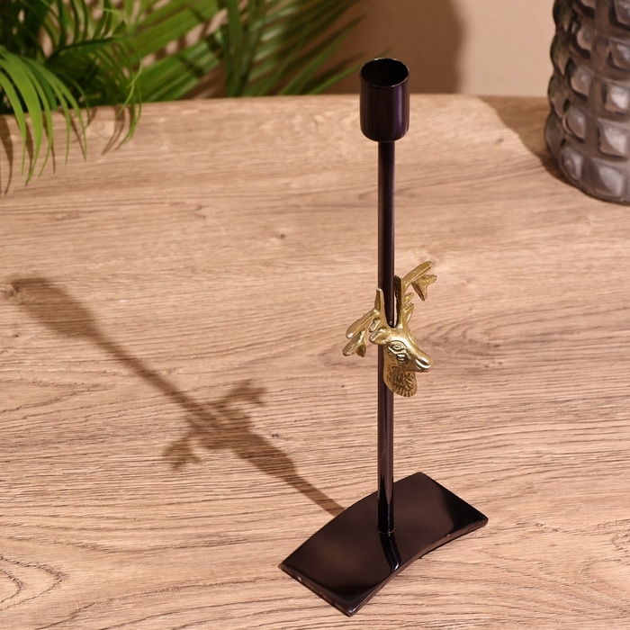 Подсвечник  Подсвечник "Олень" 30 см, металл