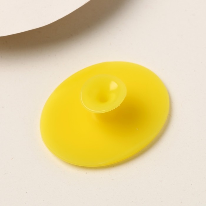 Массажер спонж для умывания, на подложке «Аквопати», 6,5 х 5 см Массажер спонж для умывания, на подложке «Аквопати», 6,5 х 5 см