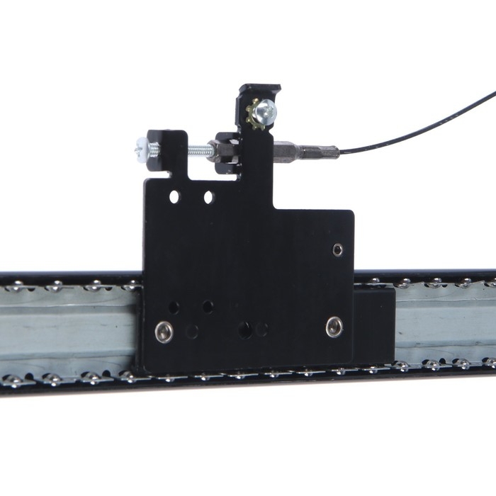 Комплект направляющих для поворотных дверей ТУНДРА L=600 мм., H=35 мм. Комплект направляющих для поворотных дверей ТУНДРА L=600 мм., H=35 мм.