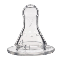Соска на  бутылочку, антиколиковая, от 3 мес.,M&B Anti-colic - 2,  классическое горло,  средний поток
