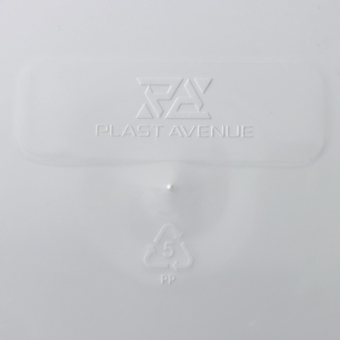 Кашпо для цветов со вставкой «Порто», 9 л, цвет белый Кашпо для цветов со вставкой «Порто», 9 л, цвет белый