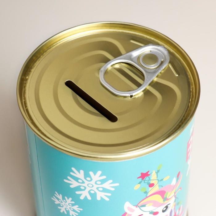 Копилка-банка металл  Копилка-банка металл "На исполнение заветного желания" 7,3х9,5 см