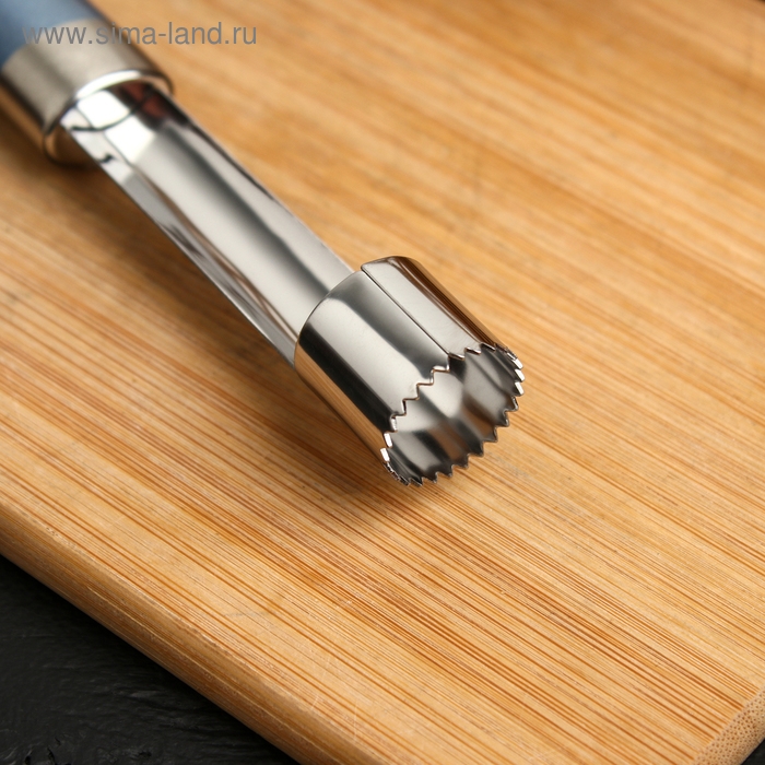 Нож для сердцевины Доляна Lаgооnа, 19 см, нержавеющая сталь, цвет голубой Нож для сердцевины Доляна Lаgооnа, 19 см, нержавеющая сталь, цвет голубой