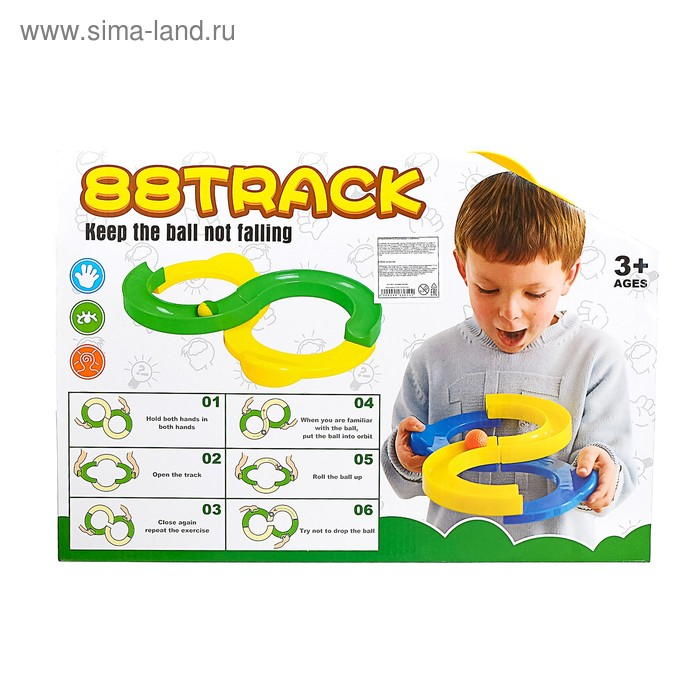 Игрушка логическая «Не дай мячику упасть», цвета МИКС Игрушка логическая «Не дай мячику упасть», цвета МИКС