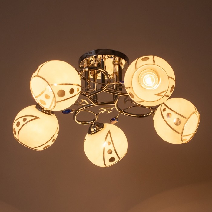 Люстра Люстра "Аура" 5х40Вт Е27 ХромМОДЕЛЬ: 2612363