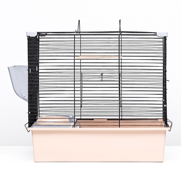 Клетка для шиншиллы Клетка для шиншиллы "Пижон" №19, разборная, 58 х 40 х 49, бежевая