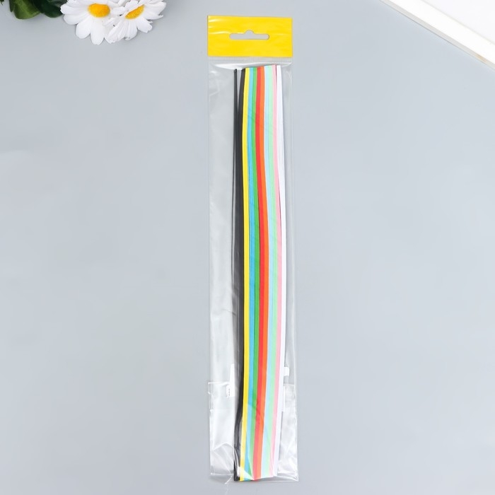 Бумага для квилинга (кручения), 10 цветов, 80гр, 250л, 3мм х 300мм Бумага для квилинга (кручения), 10 цветов, 80гр, 250л, 3мм х 300мм