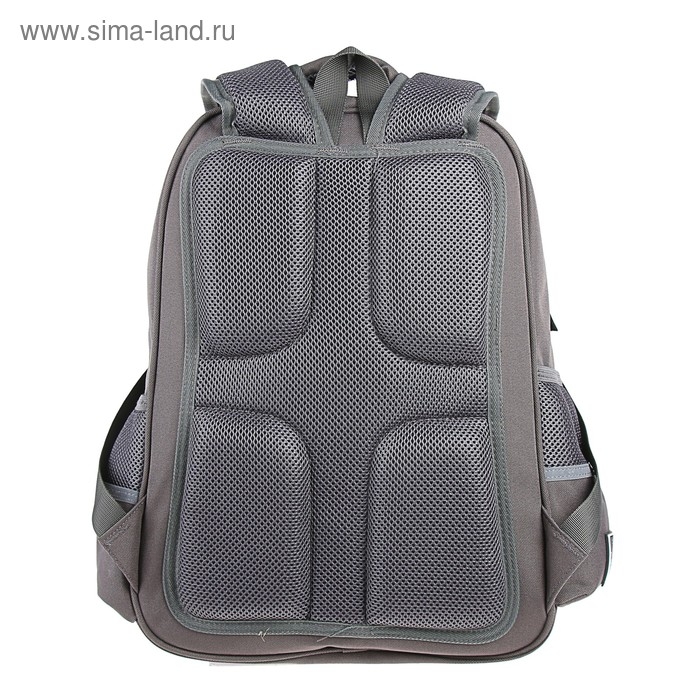 Рюкзак школьный Bruno Visconti, 40 х 30 х 16 см, эргономичная спинка, «Хип-Хоп», тёмно-серый Рюкзак школьный Bruno Visconti, 40 х 30 х 16 см, эргономичная спинка, «Хип-Хоп», тёмно-серый