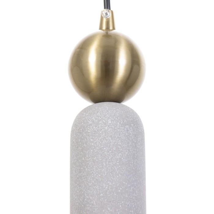 Светильник BayerLux "Леонтия" Е27 40Вт серый 6х6х40-140см