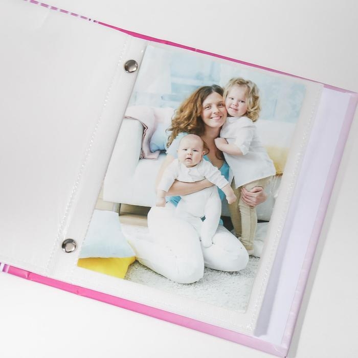 Фотоальбом на 32 фото 10х15 см Фотоальбом на 32 фото 10х15 см "Цветочное ассорти" МИКС 16,5х12х3,5 см