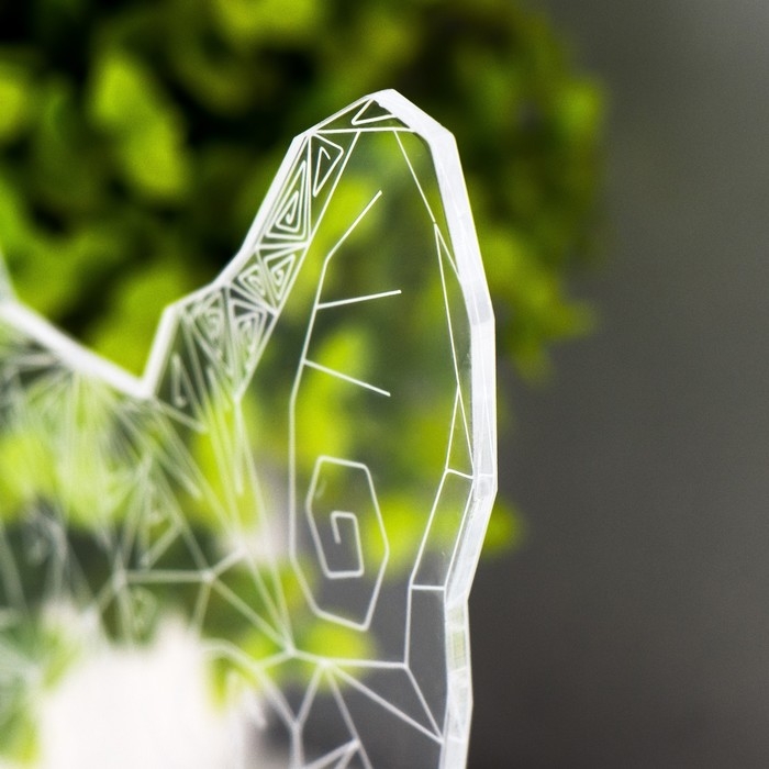 Светильник Светильник "Сфинкс" LED белый 11х9,5х13 см