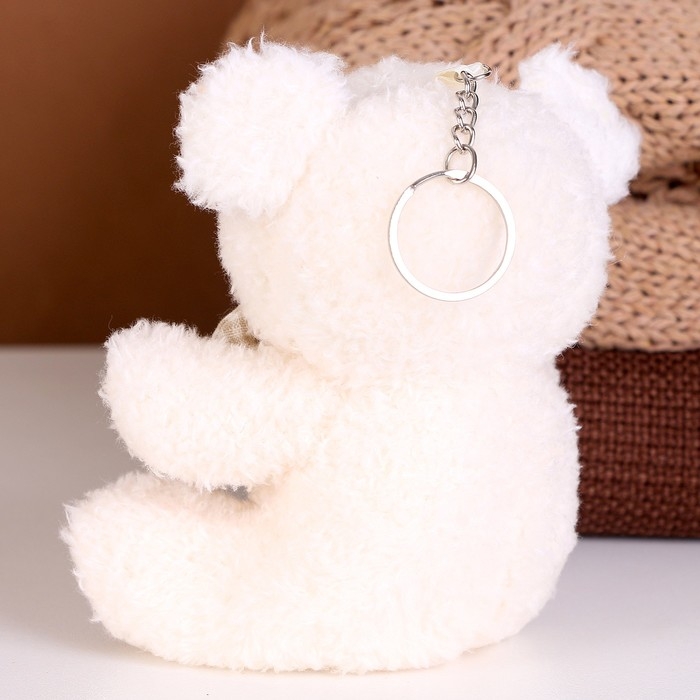 Мягкая игрушка «Мишка» на брелоке, 12 см, цвет МИКС Мягкая игрушка «Мишка» на брелоке, 12 см, цвет МИКС