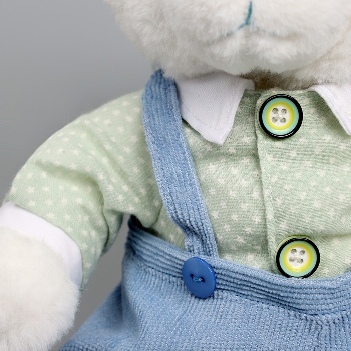 Мягкая игрушка Little Friend, котик в голубом комбинезоне, 23 см Мягкая игрушка Little Friend, котик в голубом комбинезоне, 23 см