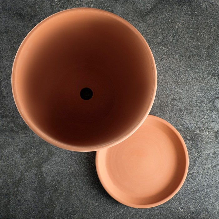 Горшок цветочный Терра №6 8,9 л, терракот Горшок цветочный Терра №6 8,9 л, терракот