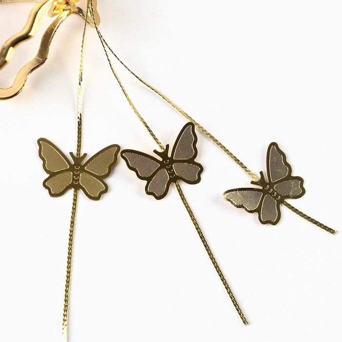 Краб для волос с цепочкой «Нежная как цветок», 12 х 6 х 3 см Краб для волос с цепочкой «Нежная как цветок», 12 х 6 х 3 см