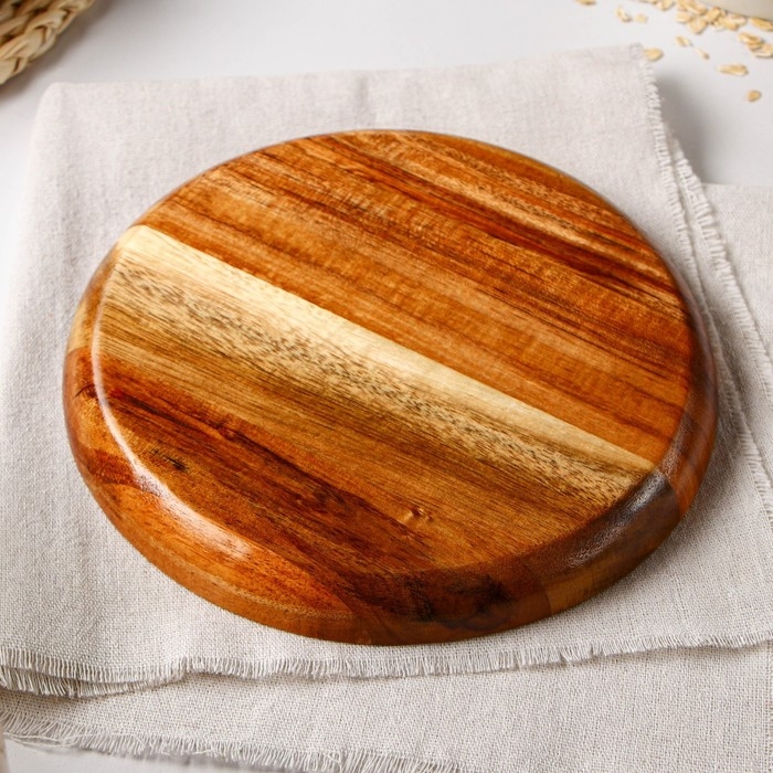 Тарелка Magistro Milk, d=20 см, акация Тарелка Magistro Milk, d=20 см, акация