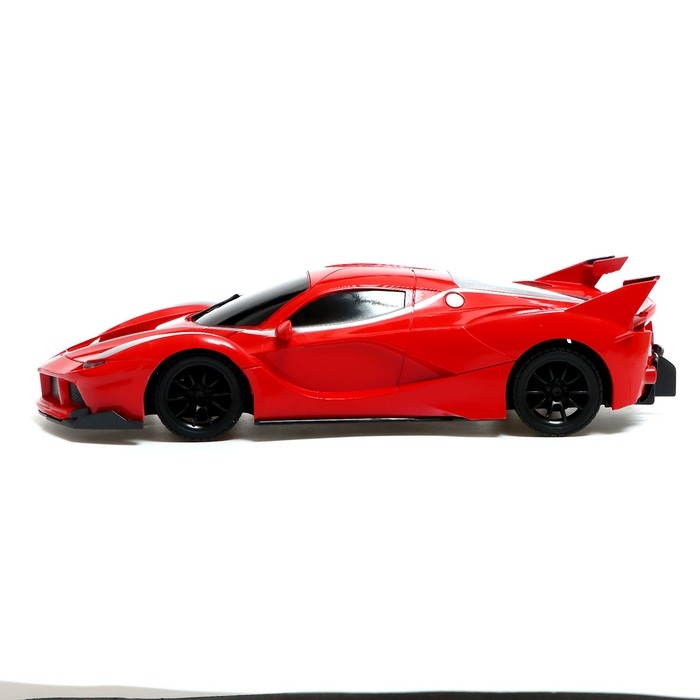 Машина радиоуправляемая «Спорткар», работает от батареек, цвет красный Машина радиоуправляемая «Спорткар», работает от батареек, цвет красный