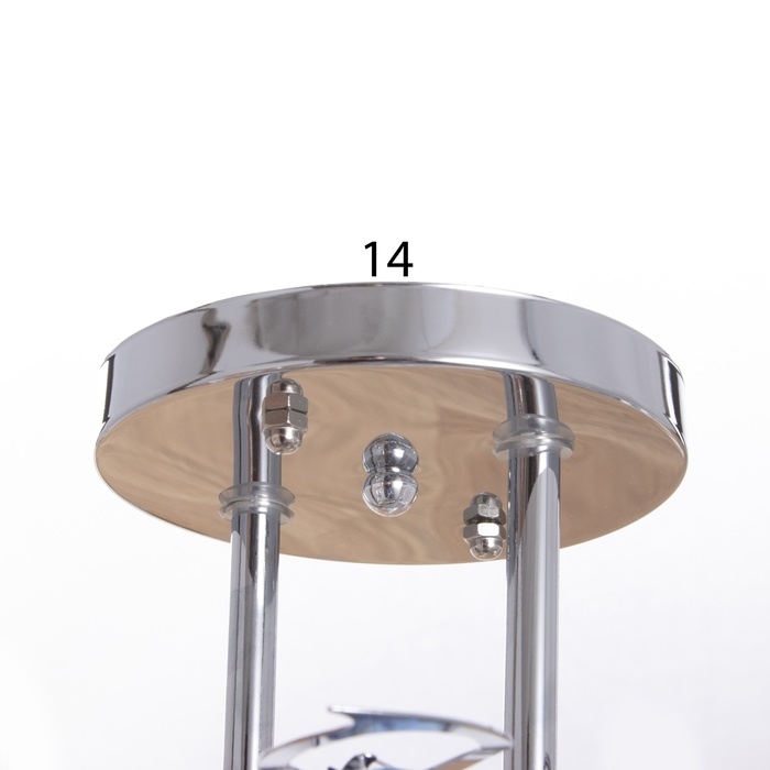 Люстра Люстра "Агнес"БП 2х40Вт Е27 Хром МОДЕЛЬ: 2600546