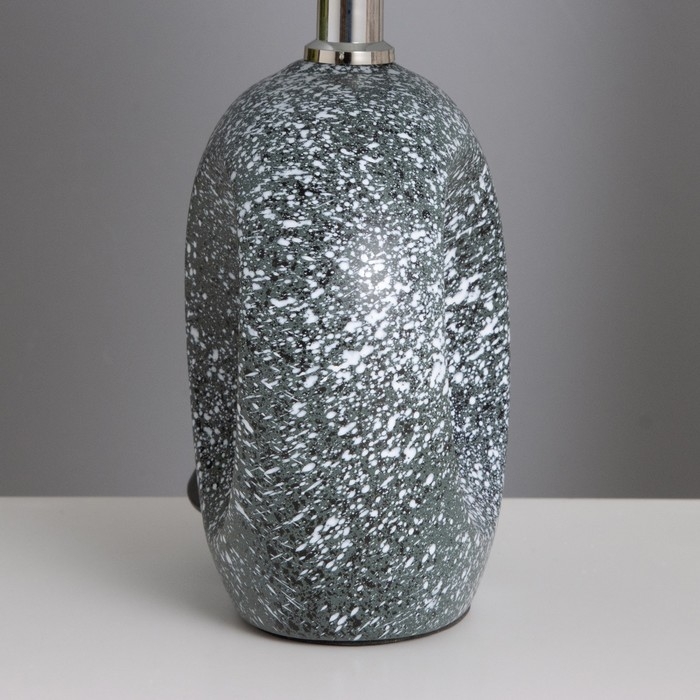 Лампа настольная Лампа настольная "Инес" 1х40Вт Е14 серый 20х20х30см