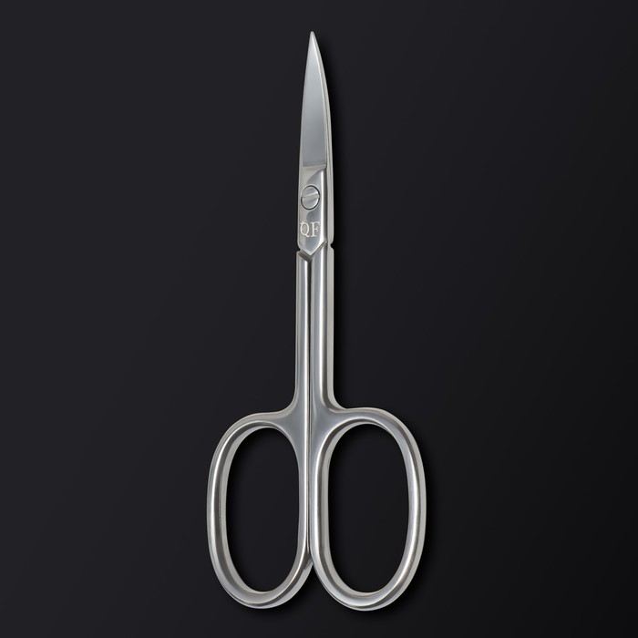 Ножницы маникюрные «Premium», загнутые, широкие, 9,3 см, на блистере, цвет серебристый Ножницы маникюрные «Premium», загнутые, широкие, 9,3 см, на блистере, цвет серебристый