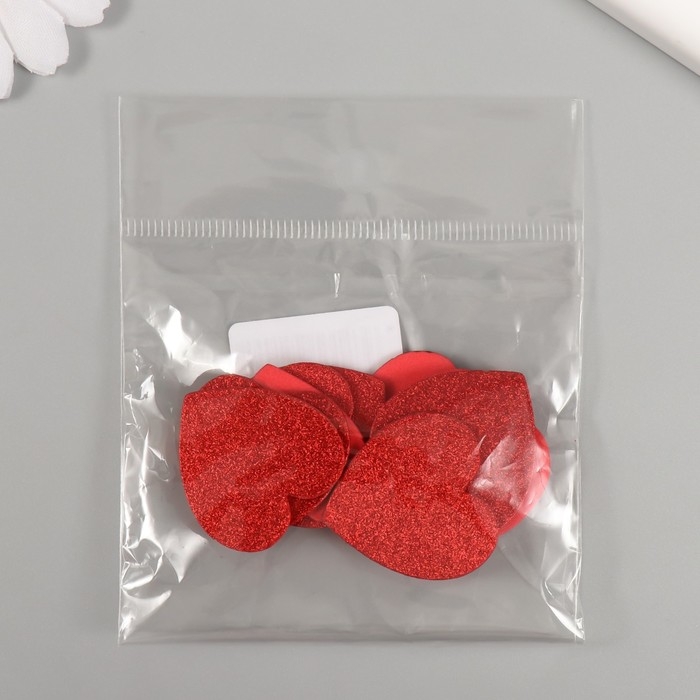 Декор для творчества Декор для творчества "Сердечки" 3 см (набор 10 шт)